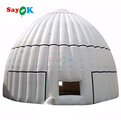 Portable Wasserdicht Oxford Stoff Groß aufblasbares Igloo Zelt für Party Event Club Hochzeitsvermietung