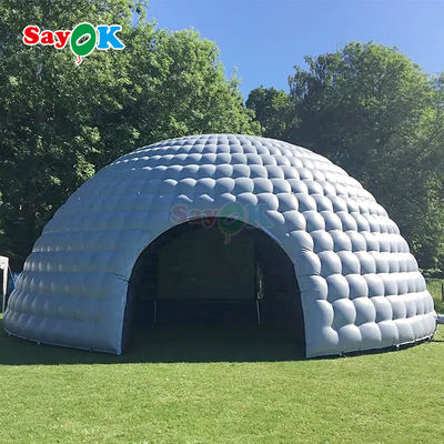 OEM / ODM Langlebiger Oxford Stoff Großes aufblasbares Zelt Igloo für Party Event Club Promotion