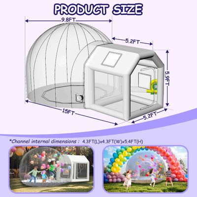 Neues Design Portable Aufblasbares Blasenhaus Kinder Party Blasenballonhaus