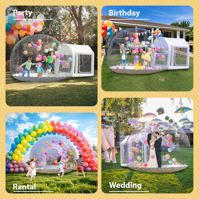 Sayok Golden Bubble Houses Portable Transparent Aufblasbares Bubble House Zelt für Party Hochzeit