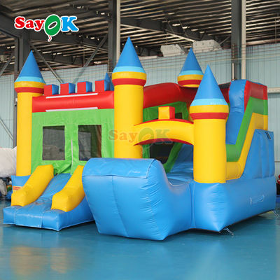 Commercial Outdoor PVC aufblasbares Sprunghaus für Kinder Sprungburg für Kinder aufblasbarer Springer Vergnügungspark