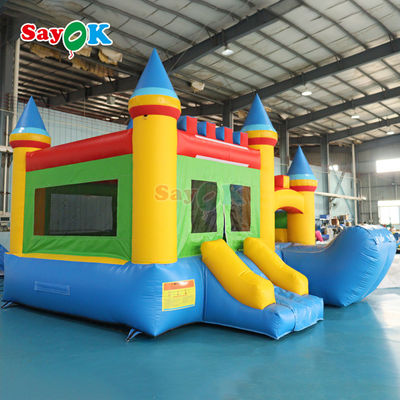 Commercial Outdoor PVC aufblasbares Sprunghaus für Kinder Sprungburg für Kinder aufblasbarer Springer Vergnügungspark