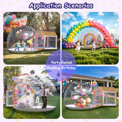 Einzigartiges Bubble House aufblasbare Party Bubble Ballon House Zelt für Kinder