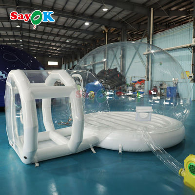 Sayok Transparent Bubble House Trampolin aufblasbares Bubble House Dome für Kinder