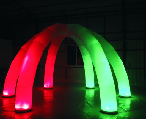 Tragbare Ausstellungsmarke Aufblaszelt Custom Dome Spinnenzelt Werbung Aufblasspinnenzelt für Veranstaltungen im Freien