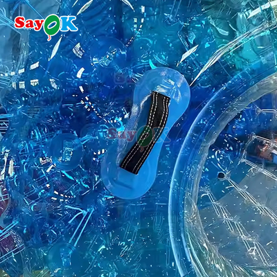 Sayok Großhandel Outdoor Riese Aufblasbare Mensch Hamster Zorb Ball Transparent aufblasbare Wasserkugel für Schwimmbad Wasserpark
