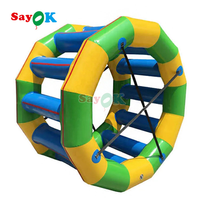 Sayok aufblasbare Wasser-Schwimmer-Roller Wasser-Gehkugeln Aufblasbare Wasser-Laufball für Vergnügungsgeräte