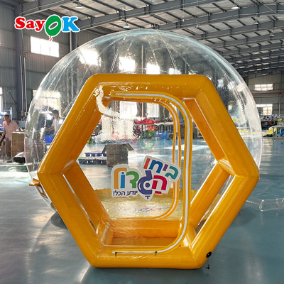 Customized Outdoor Bubble House Aufblasbare Ballon Bubble Dome Haus für Kinder