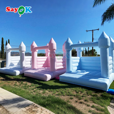 Sayok kleine aufblasbare Sprungburg Kinder aufblasbare Sprunghölzer für die Party
