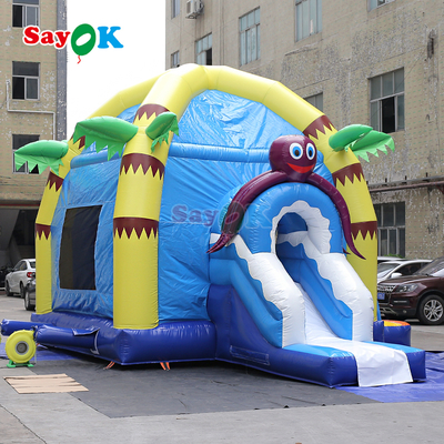 Sayok kommerzielle PVC aufblasbare Sprungburg Meer Clownfisch Oktopus aufblasbare Aussteigerhaus für Kinder