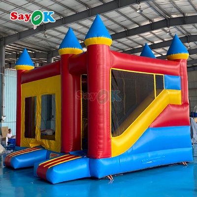 Sayok Hüpfburg Aufblasbare Outdoor Kommerzielle PVC Hüpfburg Combo für Kinder