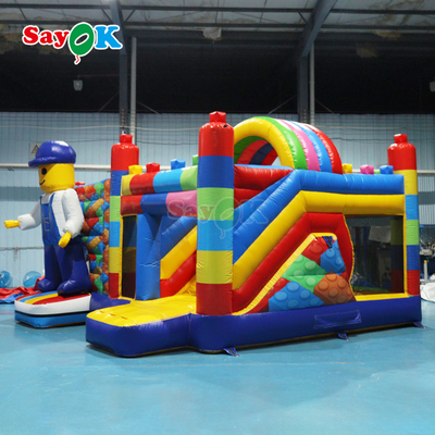 Sayok Kostenloses Design Kommerzielle Hüpfburg Aufblasbare Hüpfhaus Combo für Kinder