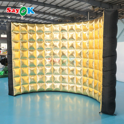 LED Inflatable Photo Booth Wall for Weddings and Events