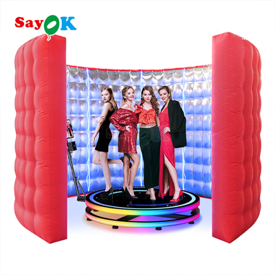 360 Inflatable Photo Booth Wall for Events and Commercial Rent