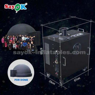 Sayok 6500LM Portable Inflatable Planetarium mit 1-Jahres-Garantie und 4 Rädern für HD-Fulldome-Projektion