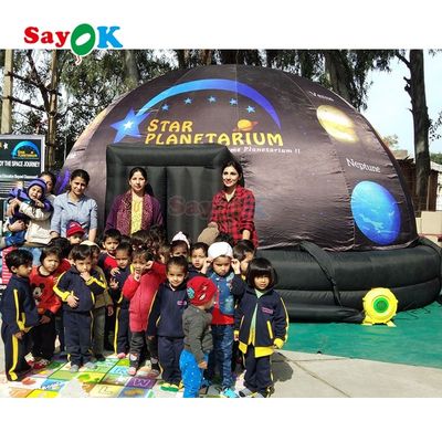 Anpassbares CE-zertifiziertes aufblasbares Planetarium mit Projektionstuch für die Astronomiebildung