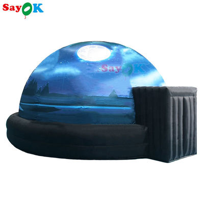 100% Blackout Flame Retardant Inflatable Planetarium Dome with Free 3D Design and Customized Printing