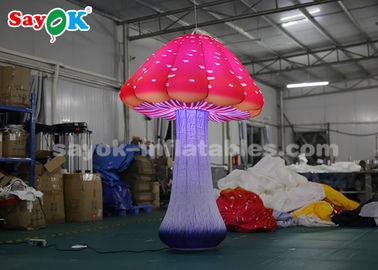 2m Licht-Pilz-aufblasbare Beleuchtungs-Dekoration 16 Farbeled für die Werbung