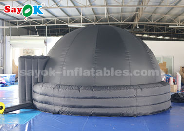 4m 100% aufblasbare Planetariumshaube des Stromausfalls mit PVC-Bodenmatte für Schulunterricht