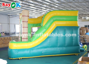 Kinder aufblasbare Rutsche 4*3.5*3.5m PVC-Platte Aufblasbare Aussteigerrutsche mit Blaser für Unterhaltung