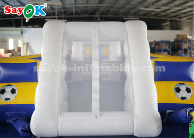 Riesige aufblasbare Fußball 8*5m PVC-Planen-aufblasbare Sportspiel-aufblasbarer Fußballplatz