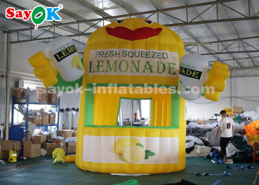 Aufblasbarer Stoff-aufblasbarer Limonadestand-Stand des Arbeits-Zelt-3*3*4m Oxford für Werbung