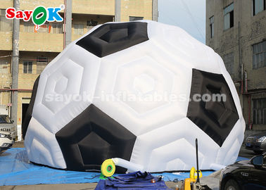 Aufblasbares dauerhaftes Oxford aufblasbares Fußball-Zelt des Kugel-Zelt-8m H für Sport-Ausstellungs-Messe
