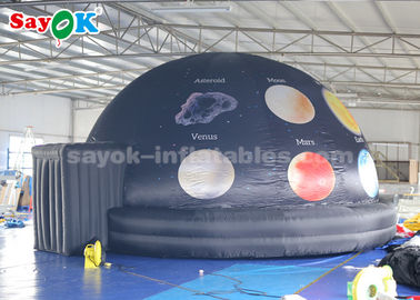 6m Portable 360 Grad-aufblasbares Planetariums-Hauben-Zelt für Wissenschafts-Museum