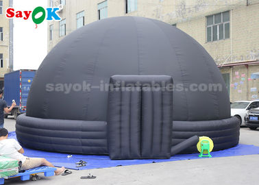 7 Meter-schwarzes aufblasbares Planetariums-Hauben-Zelt für die Ausbildungs-Wissenschafts-Anzeige des Kindes