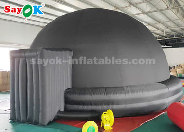 Planetariums-Hauben-Zelt des Schwarz-6m aufblasbares für Kinderschulbildungs-Ausrüstung