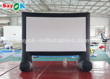 Aufblasbarer Bildschirm-portierbare aufblasbare Kinoleinwand mit Luft-Gebläse für Hinterhof/Parks