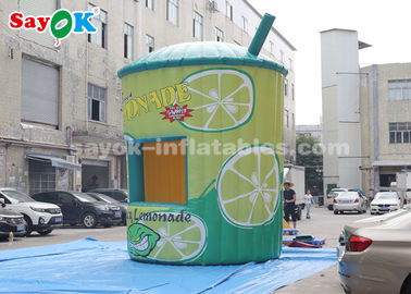 Aufblasbares aufblasbares Luft-Zelt ROHS im Freien, 5m aufblasbarer Limonaden-Zugeständnis-Stand-Stand mit Luft-Gebläse für Geschäft