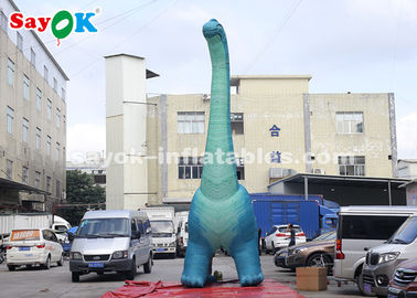 Aufblasbarer Weihnachtsdinosaurier 7m H Riesen aufblasbarer Dinosaurier Modell mit Luftbläser für die Ausstellung
