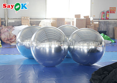 Splitter-riesige aufblasbare Ballon-Spiegel-Ball-Werbungs-Dekoration