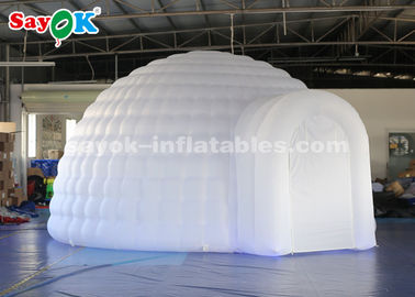 Aufblasbares Iglu-Hauben-Zelt des Kugel-Zelt-5m aufblasbares mit Luft-Gebläse für Partei, Hochzeit