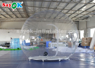 Klares aufblasbares Zelt-transparentes 3m aufblasbares Luft-Zelt ungiftiges flammhemmendes 0.6mm PVC-Material
