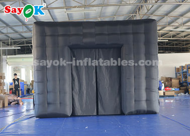 Aufblasbares Golf-Simulator-Zelt des Zelt-4.6x5.25x3.3m aufblasbares mit hohem Auswirkungs-Schirm-Innensport-Golf-Trainings-Käfig