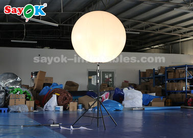 1.2m stehen aufblasbare Beleuchtungs-Dekoration oben Ballone für die Werbung von Messen