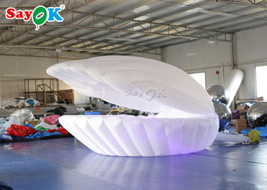 Helles aufblasbares Schalenmodell des Weiß-3m LED für Heiratsdekoration