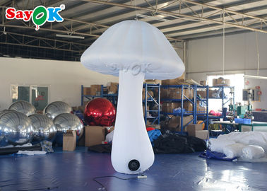 Polyester-aufblasbare Beleuchtungs-Dekoration mit LED-Licht für Partei/Explosions-Pilz
