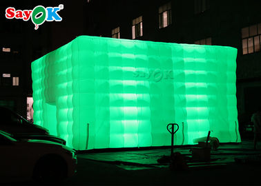 Würfel-gehen aufblasbares Luft-Zelt des Freien-aufblasbarer Zelt-LED für Wirtschaftswerbungs-Partei-Dekoration