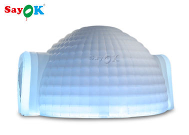 Bester aufblasbarer Stoff-aufblasbares Luft-Zelt der Zelt-weißer Farbe210d Oxford für Show und Ereignis