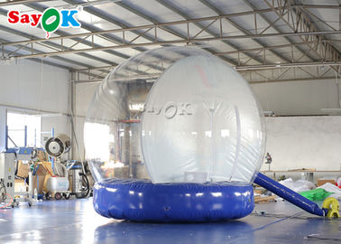 Aufblasbare Feiertags-Dekorations-transparentes Blasen-Zelt ROHS mit Pumpe