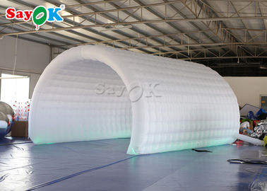 Aufblasbarer Rasen-Zelt-weißer Oxford-Stoff-aufblasbares Kanal-Zelt 6*3*3mH für Sport-Wettbewerb