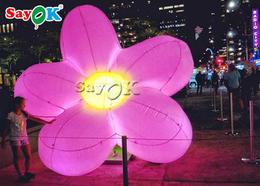 Künstliche aufblasbare hängende Blume LED für die Werbung der Verzierung