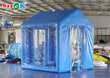 Aufblasbares aufblasbares medizinisches Zelt des Rahmen-Zelt-3x2.5x3M Waterproof Anti Virus luftdicht mit Luftpumpe