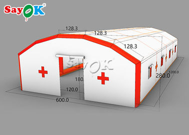 Luft-aufblasbares Zelt-kundenspezifisches bewegliches aufblasbares medizinisches Zelt-Desinfektions-Kanal-Zelt-Safe und langlebiges Gut