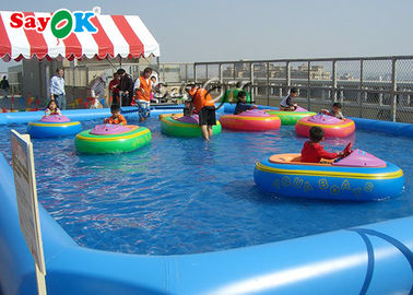 Riesige aufblasbare Sportspiele im Freien quadrieren aufblasbaren Swimmingpool für Kinder