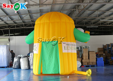 Aufblasbares aufblasbares Limonadestand-Zelt Arbeits-Zelt PVCs 3*3*4mH