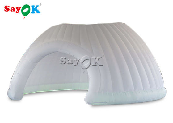 Custom aufblasbare Zelte Firmenveranstaltungen Fertig 6m LED aufblasbare Kuppel Zelte